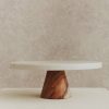 Kitchenware Form & Balance | Round Norse Marble Cake Stand