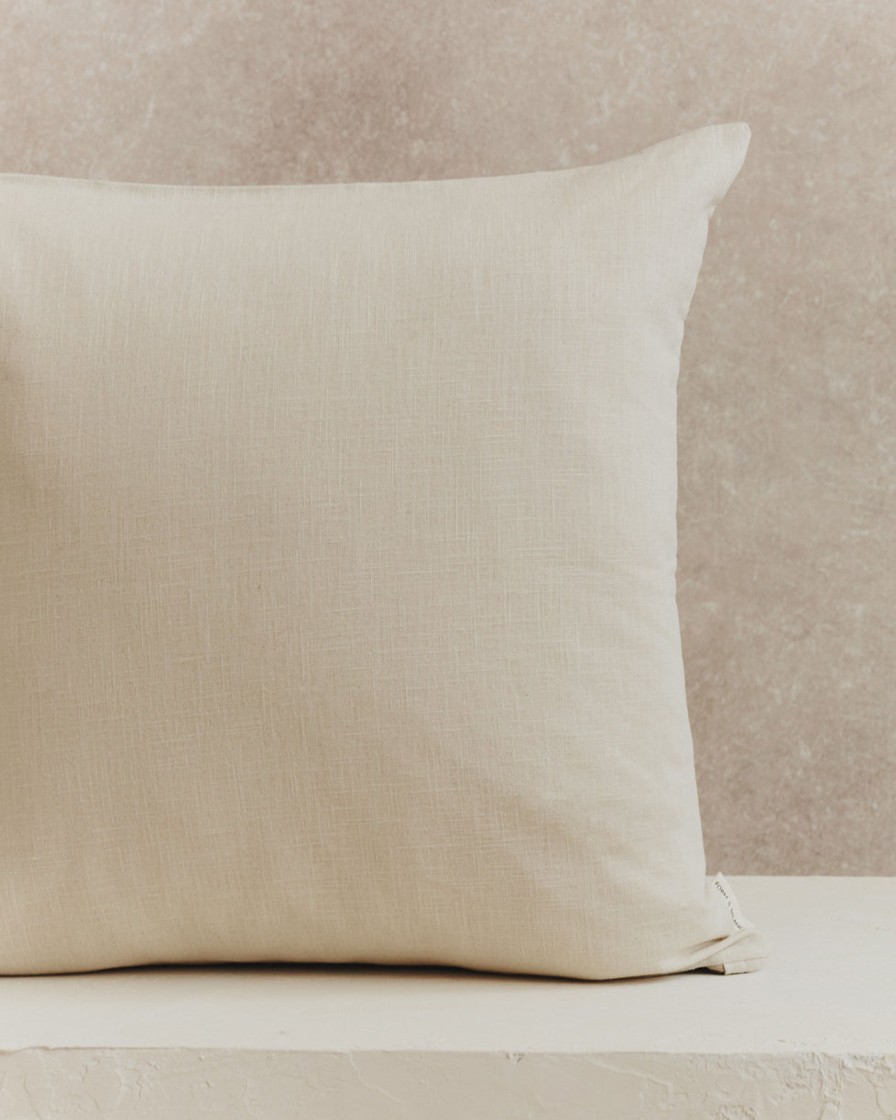 Homeware Form & Balance | Plain Linen Cushion Cover | Ecru