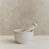 Kitchenware Form & Balance | Larder Stoneware Pestle And Mortar | Medium