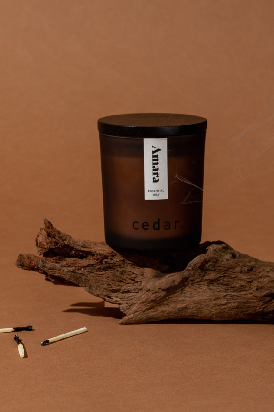 Homeware Cedar | Amara | Essential Oil Candle | Medium