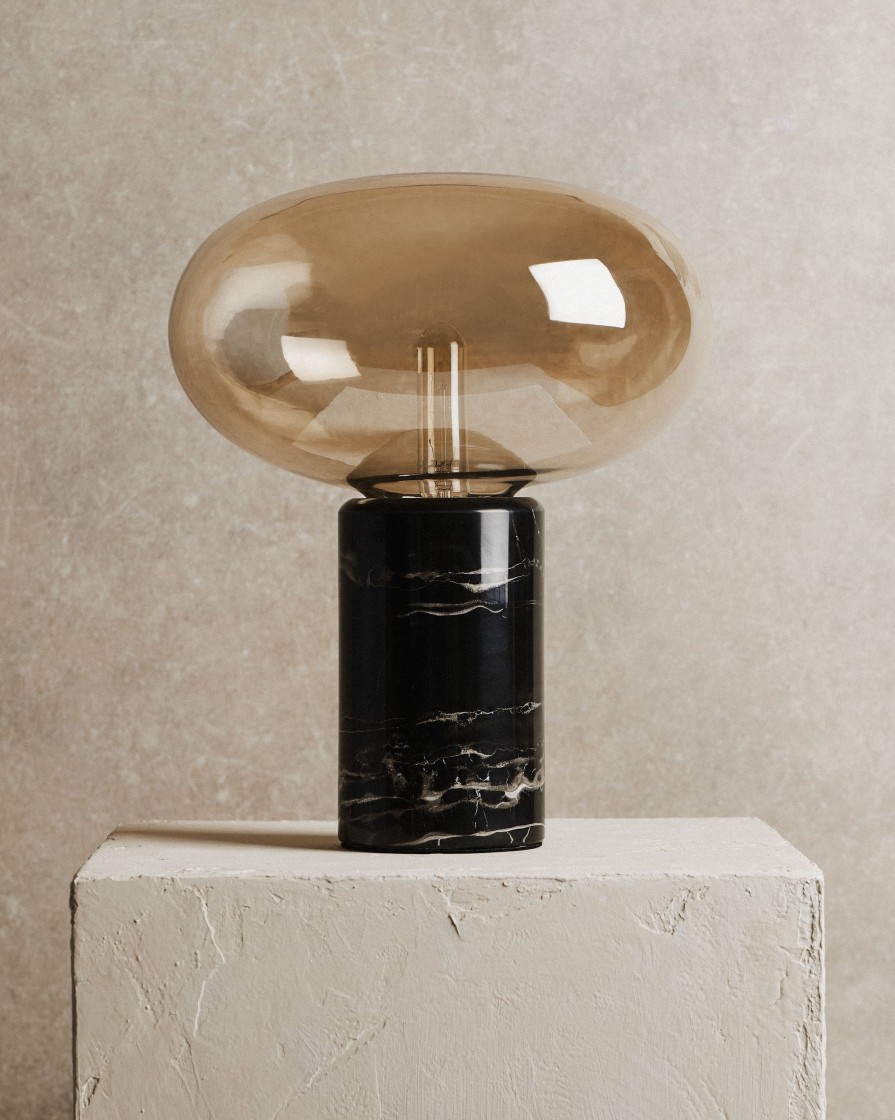 Homeware Form & Balance | Rein Black Marble Table Lamp