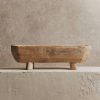 Homeware Form & Balance | Rustic Natural Oval Dough Bowl