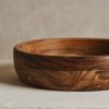 Kitchenware Form & Balance | Cora Dark Wood Salad Bowl | 24.6Cm Dia