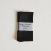 Kitchenware Form & Balance | Set Of 2 Washed Linen Napkins | Black