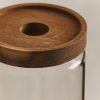 Kitchenware Form & Balance | Larder Acacia Wood Glass Storage Jar | Xtra Large