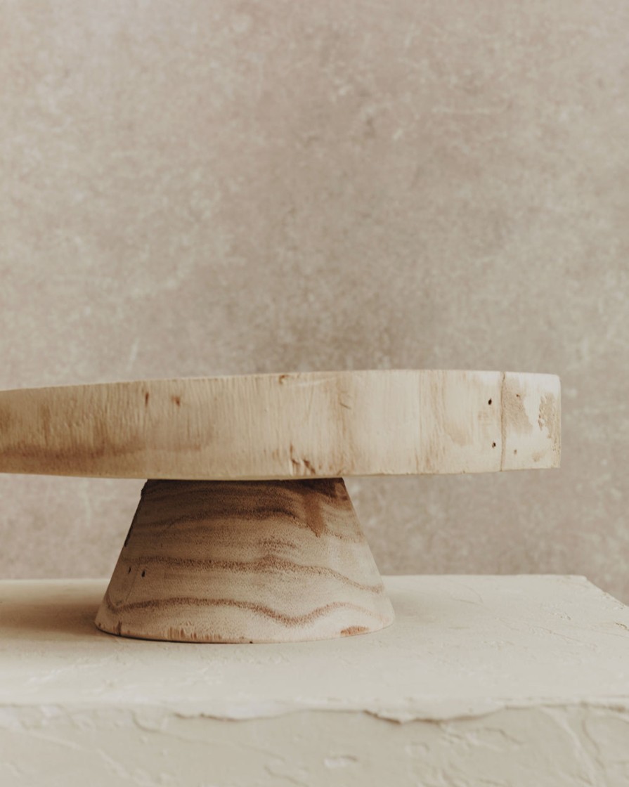 Homeware Form & Balance | Rustic Large Wooden Riser