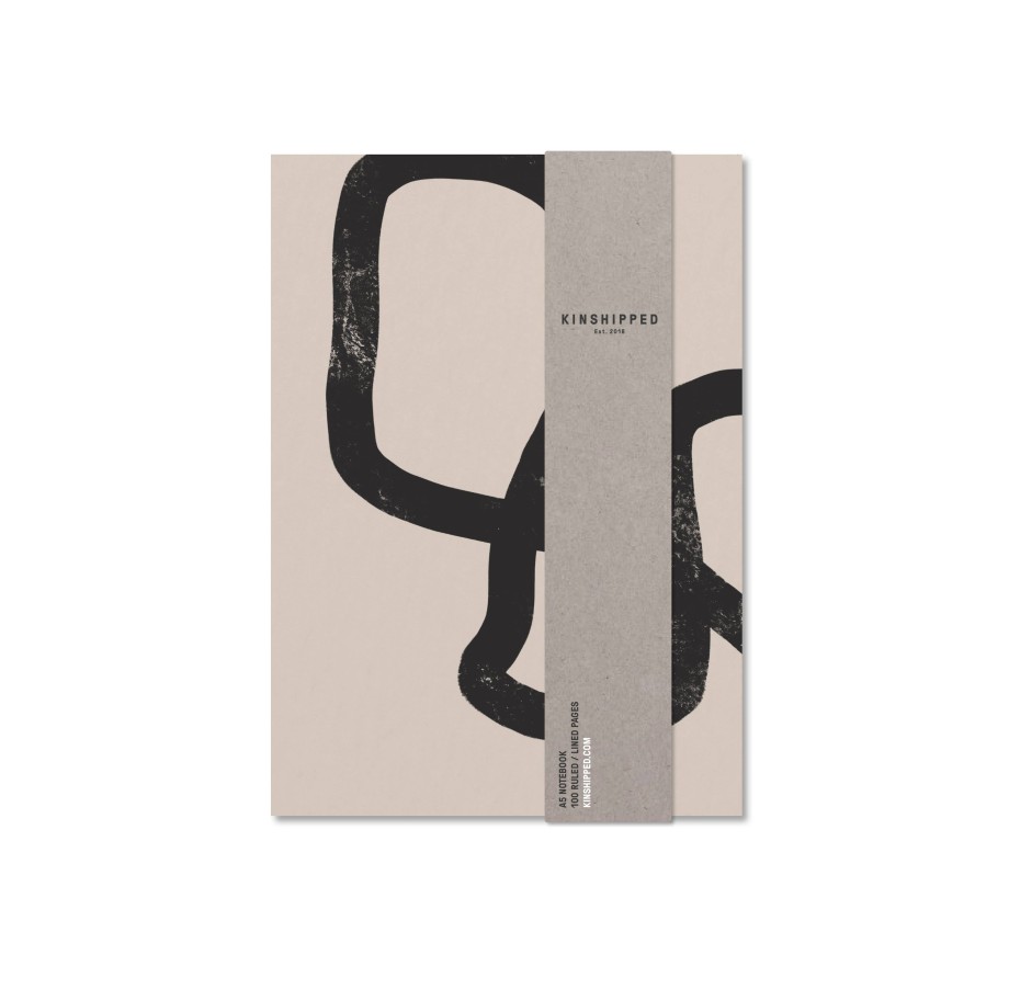 Lifestyle Kinshipped | A5 Abstract Notebook | Squiggle