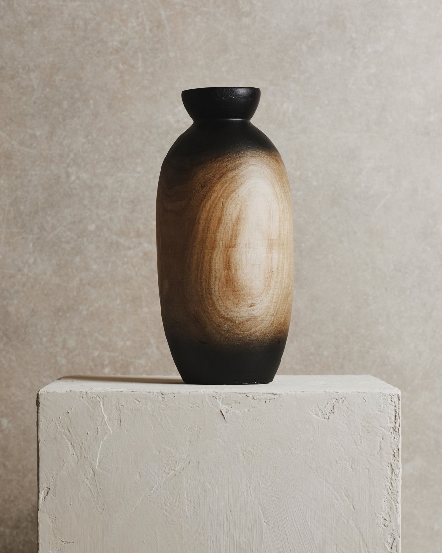 Homeware Form & Balance | Ombre Small Wooden Vase