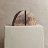 Homeware Form & Balance | Pair Of Brown Relic Petrified Wood Bookends