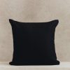 Homeware Form & Balance | Plain Linen Cushion Cover | Black