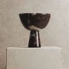 Homeware Form & Balance | Noble Large Marble Pedestal Bowl In Wine