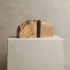 Homeware Form & Balance | Pair Of Beige Relic Petrified Wood Bookends