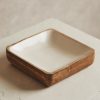 Kitchenware Form & Balance | Oryn Medium Square Natural Bowl